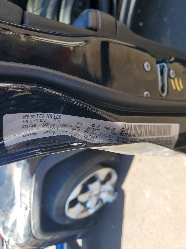 Продаж на аукціоні авто 2018 Jeep Compass, vin: 3C4NJCBB4JT266452, номер лоту: 47088876