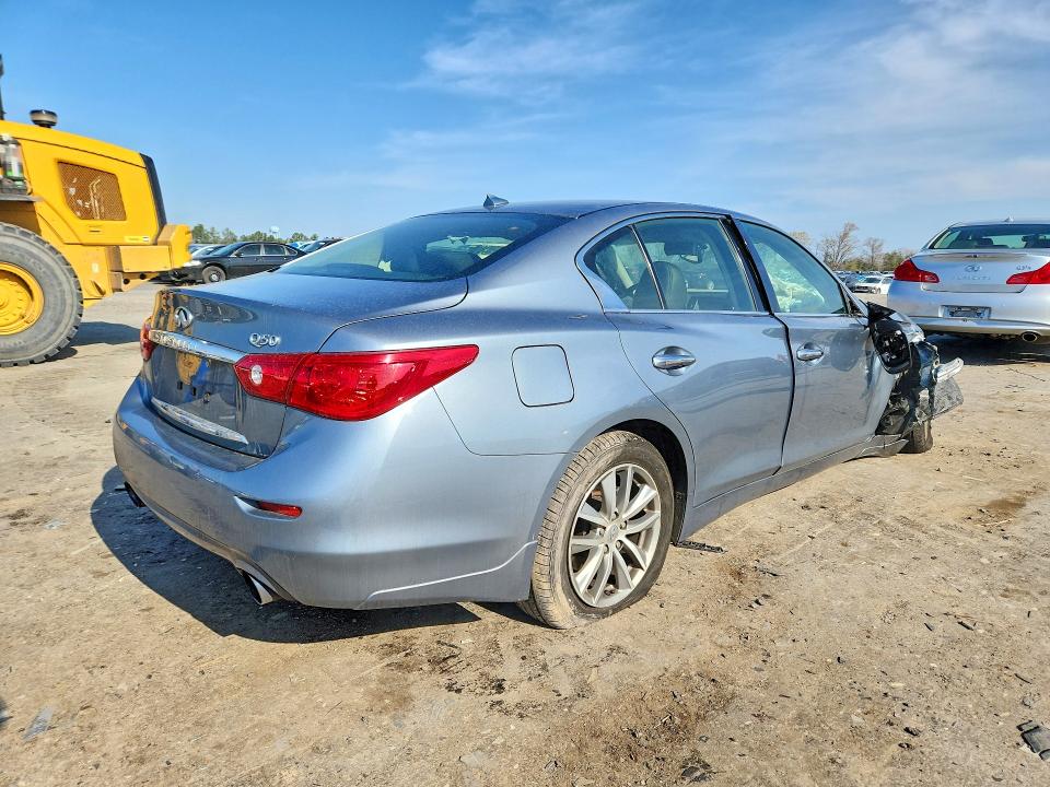 48281446 :رقم المزاد ، JN1BV7AP8FM348857 vin ، 2015 Infiniti Q50 مزاد بيع