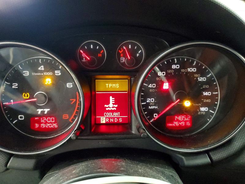 2008 Audi Tt მანქანა იყიდება აუქციონზე, vin: TRUAF38J081003185, აუქციონის ნომერი: 46955916
