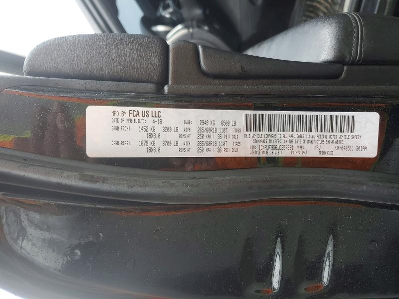 Aukcja sprzedaży 2018 Jeep Grand Cherokee, vin: 1C4RJFBG6JC357801, numer aukcji: 47084016