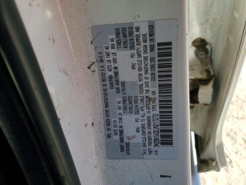 Aukcja sprzedaży 2018 Mazda 3, vin: 3MZBN1W32JM217272, numer aukcji: 47067736