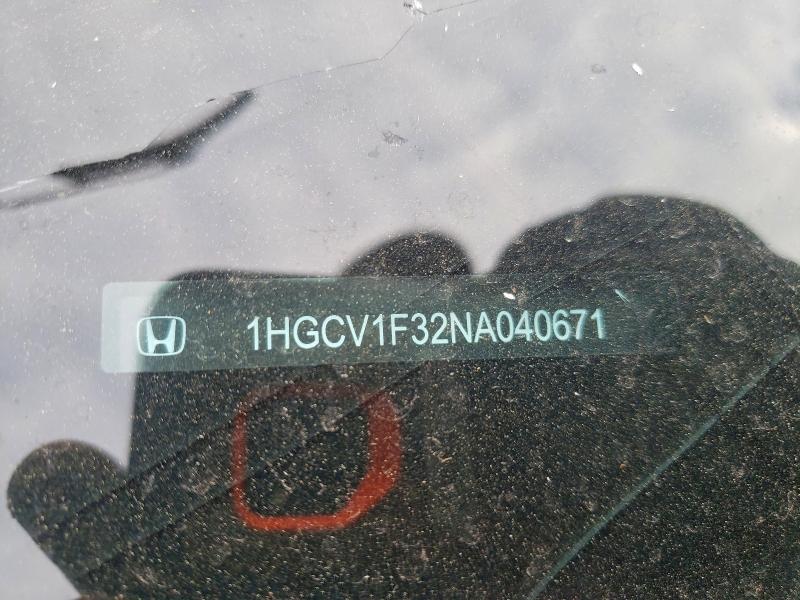 Продаж на аукціоні авто 2022 Honda Accord, vin: 1HGCV1F32NA040671, номер лоту: 47899296