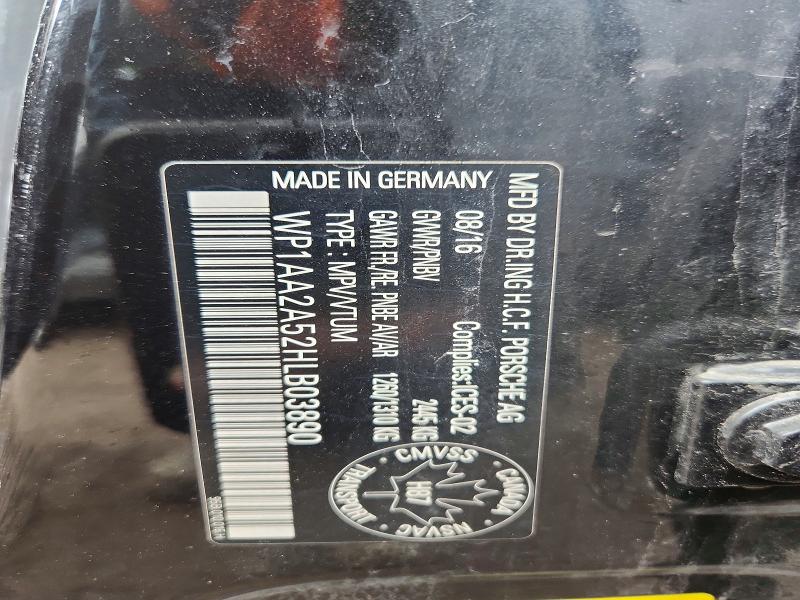 Продажа на аукционе авто 2017 Porsche Macan, vin: WP1AA2A52HLB03890, номер лота: 47532206