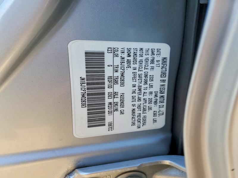 Aukcja sprzedaży 2017 Nissan Rogue Sport, vin: JN1BJ1CP7HW028393, numer aukcji: 47190836