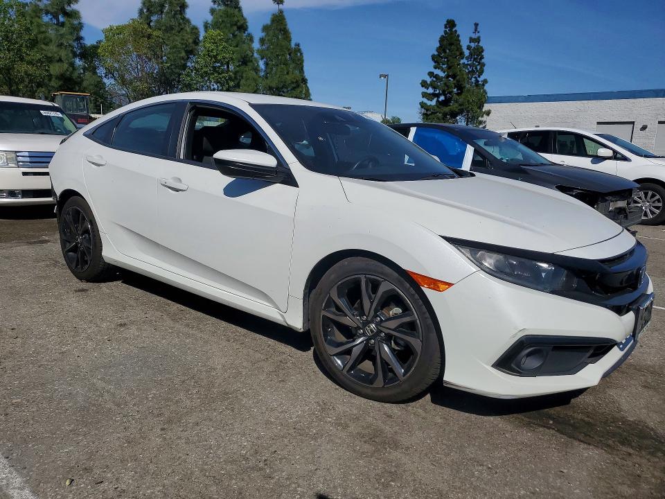 78552575 :رقم المزاد ، 2HGFC2F8XKH586961 vin ، 2019 Honda Civic مزاد بيع