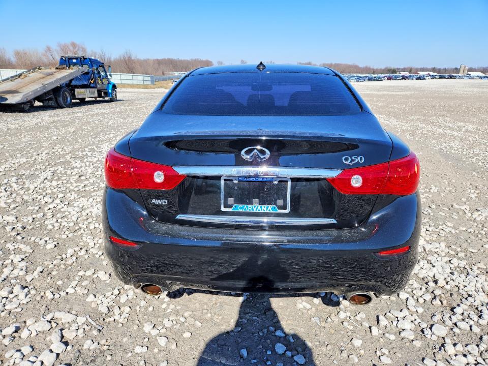 79526515 :رقم المزاد ، JN1BV7AR7FM417667 vin ، 2015 Infiniti Q50 مزاد بيع