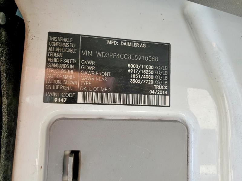 Продаж на аукціоні авто 2014 Mercedes Benz Sprinter, vin: WD3PF4CC8E5910588, номер лоту: 48437036