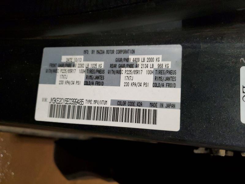 46221736 :رقم المزاد ، JM3KE2CY6E0399485 vin ، 2014 Mazda Cx-5 مزاد بيع