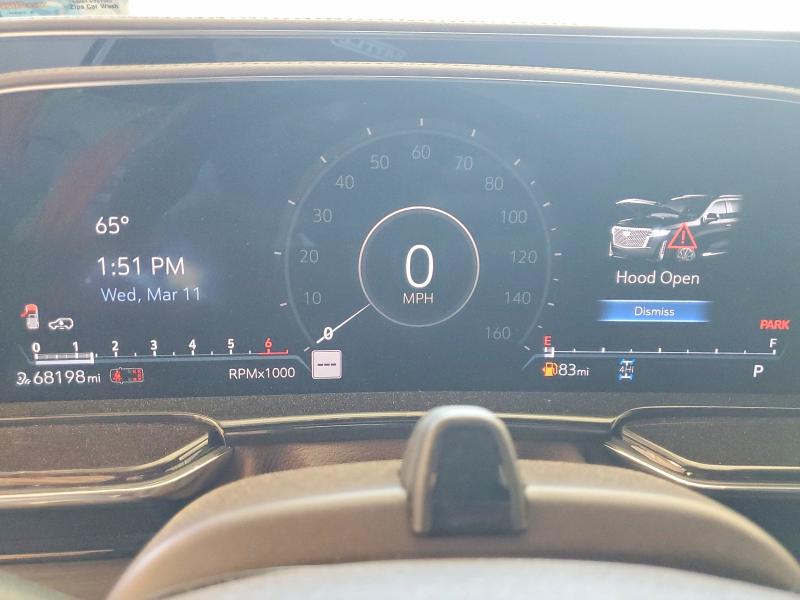 2023 Cadillac Escalade მანქანა იყიდება აუქციონზე, vin: 1GYS4RKL8PR454070, აუქციონის ნომერი: 79399105