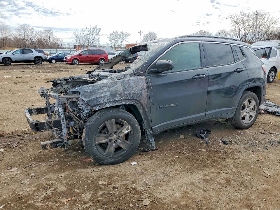 Продаж на аукціоні авто 2022 Jeep Compass, vin: 3C4NJCBB0NT164295, номер лоту: 47208596