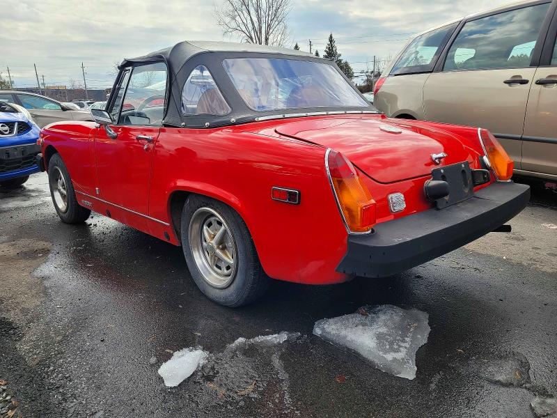 1978 Mg Midget მანქანა იყიდება აუქციონზე, vin: GAN6UJ202044, აუქციონის ნომერი: 45818156