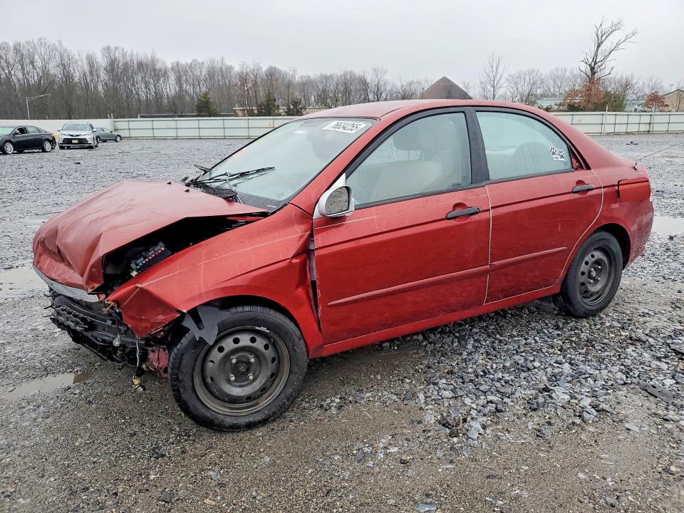 Aukcja sprzedaży 2009 Kia Spectra, vin: KNAFE221695644838, numer aukcji: 76634255