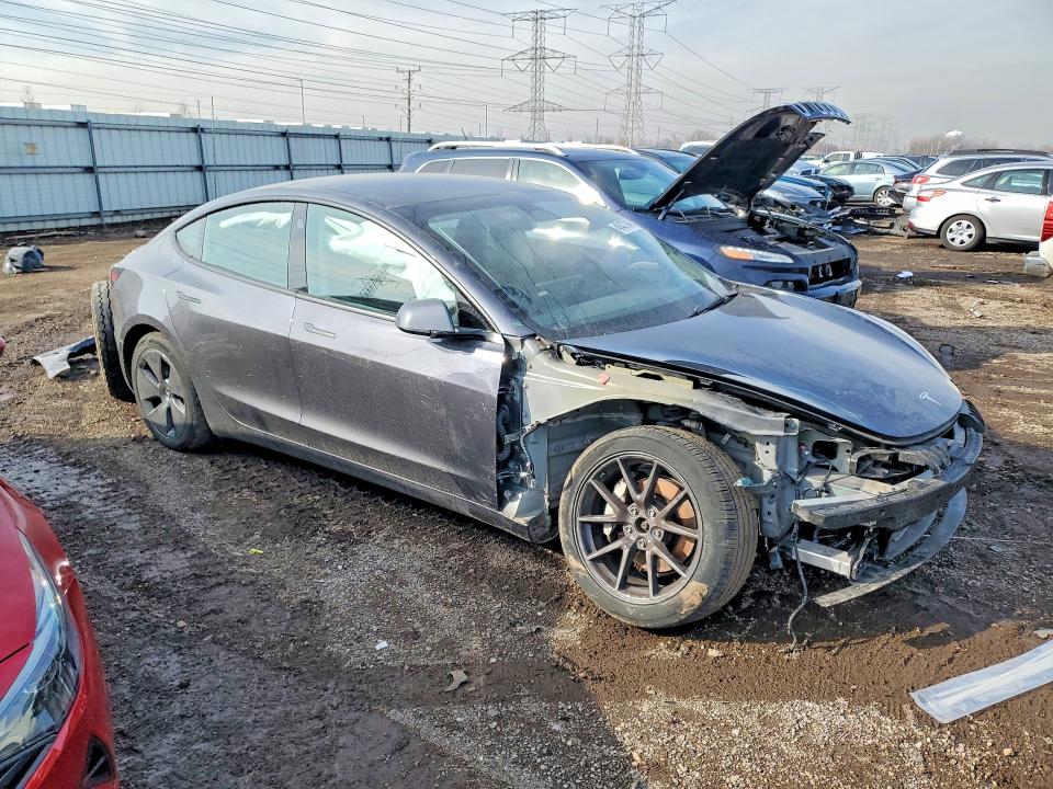 2023 Tesla Model 3 მანქანა იყიდება აუქციონზე, vin: 5YJ3E1EB8PF676433, აუქციონის ნომერი: 46437946