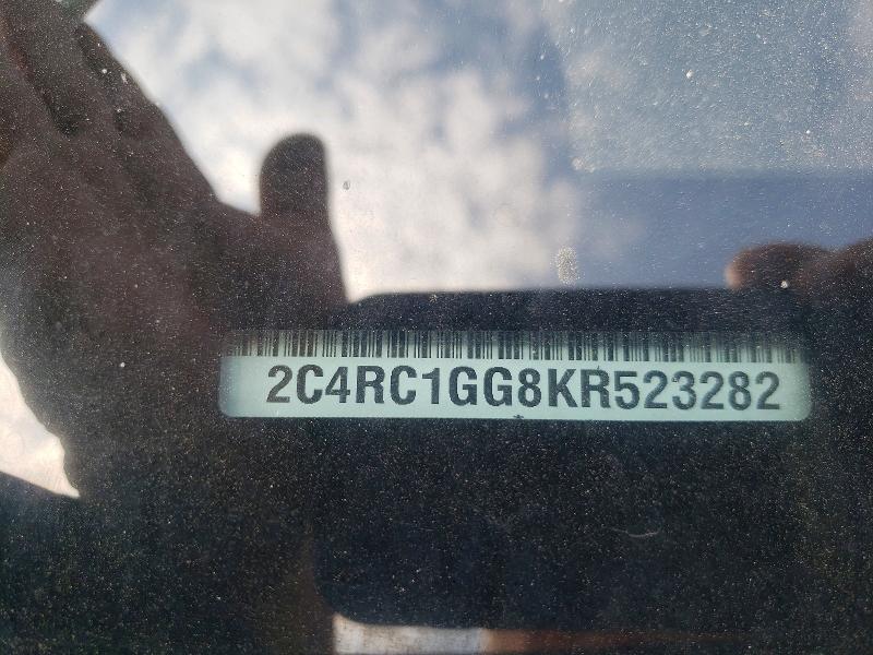 47242756 :رقم المزاد ، 2C4RC1GG8KR523282 vin ، 2019 Chrysler Pacifica مزاد بيع