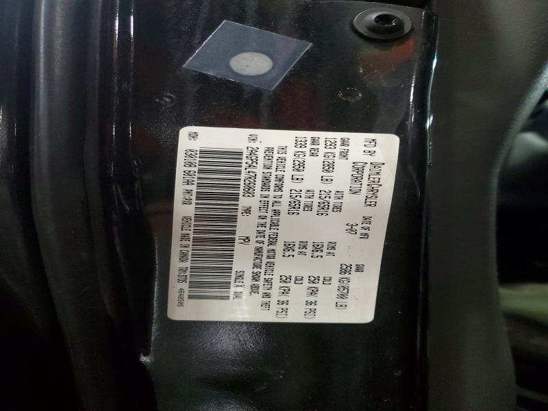 73718065 :رقم المزاد ، 2A4GP54L47R260603 vin ، 2007 Chrysler Town & Country مزاد بيع