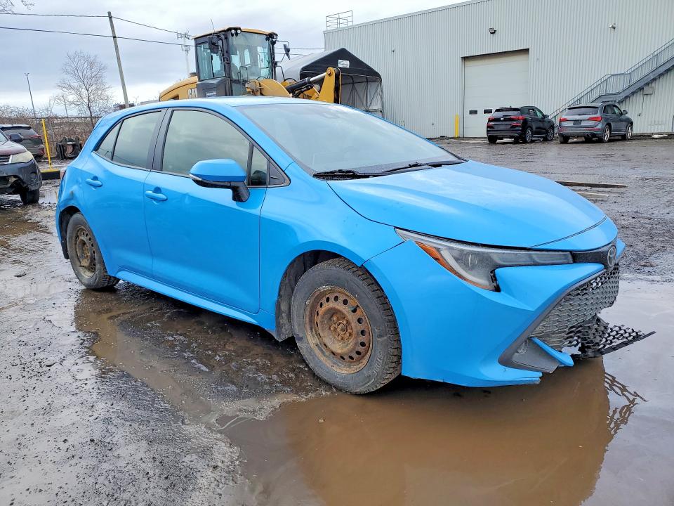 79053805 :رقم المزاد ، JTNK4RBE0K3017713 vin ، 2019 Toyota Corolla Hatchback مزاد بيع