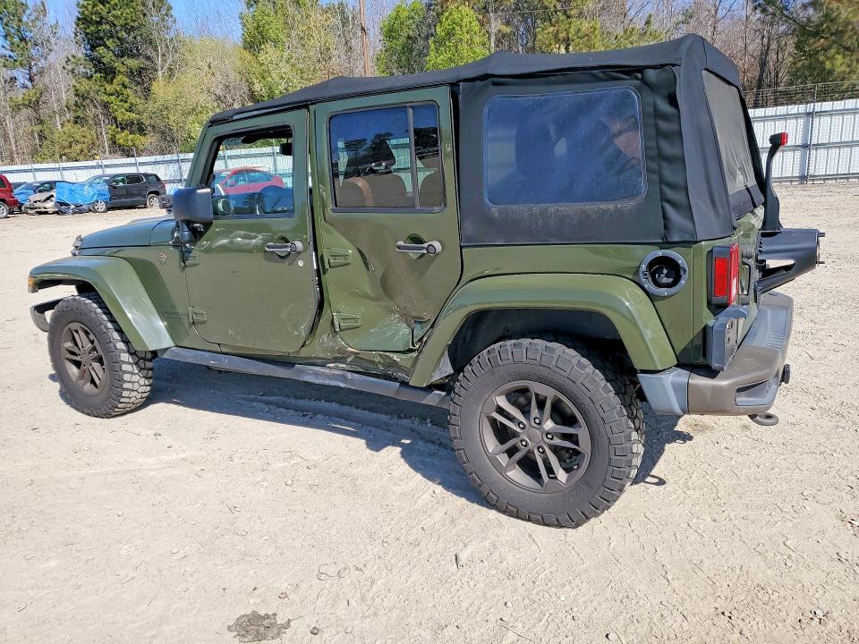 Продажа на аукционе авто 2016 Jeep Wrangler Unlimited, vin: 1C4BJWEG8GL253008, номер лота: 46229536