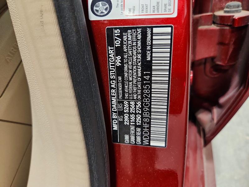 2016 Mercedes-benz E მანქანა იყიდება აუქციონზე, vin: WDDHF8JB9GB285141, აუქციონის ნომერი: 47267516