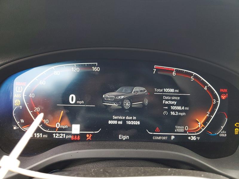 Продажа на аукционе авто 2024 Bmw X3, vin: WBX57DP06RN315645, номер лота: 45627526