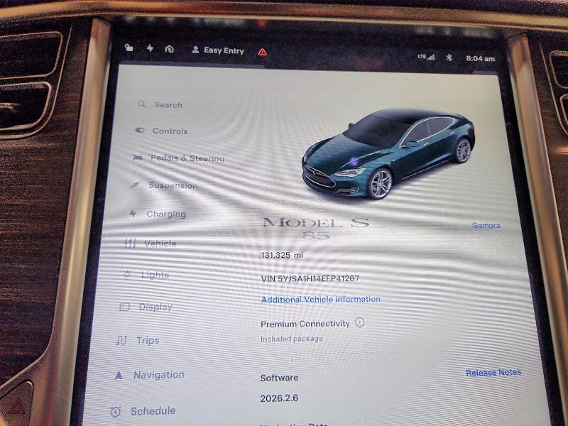 Продаж на аукціоні авто 2014 Tesla Model S, vin: 5YJSA1H14EFP41267, номер лоту: 46476136