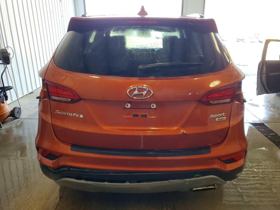 46849776 :رقم المزاد ، 5XYZUDLB1JG522096 vin ، 2018 Hyundai Santa Fe Sport مزاد بيع