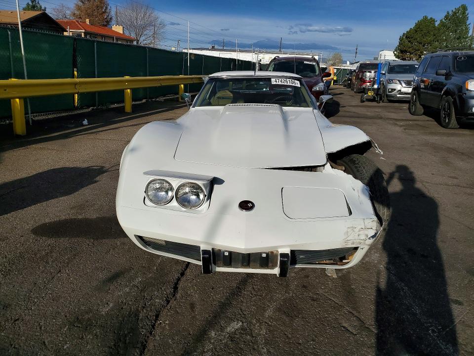 1975 Chev Corvette მანქანა იყიდება აუქციონზე, vin: 1Z37J5S423167, აუქციონის ნომერი: 47426106