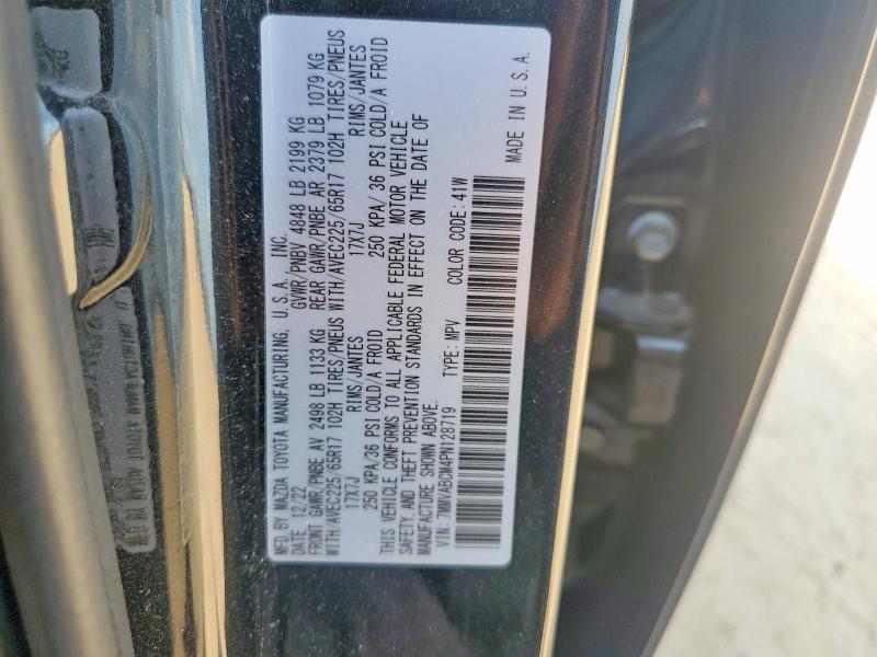 Продаж на аукціоні авто 2023 Mazda Cx-50, vin: 7MMVABCM4PN128719, номер лоту: 41751286