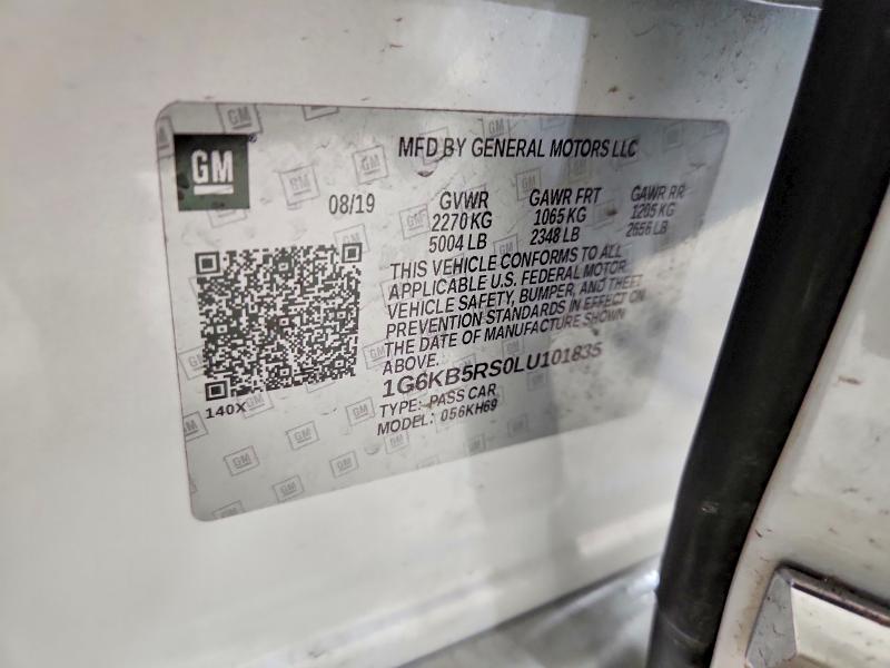 Продажа на аукционе авто 2020 Cadillac Ct6, vin: 1G6KB5RS0LU101835, номер лота: 41875116