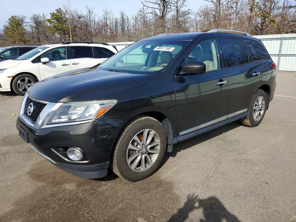 46817166 :رقم المزاد ، 5N1AR2MM0FC627206 vin ، 2015 Nissan Pathfinder مزاد بيع