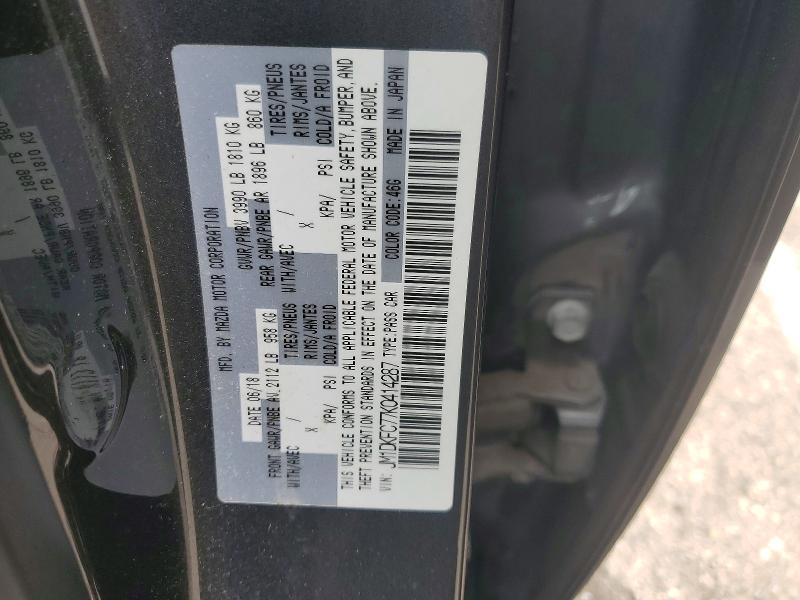 47646416 :رقم المزاد ، JM1DKFC77K0414287 vin ، 2019 Mazda Cx-3 مزاد بيع