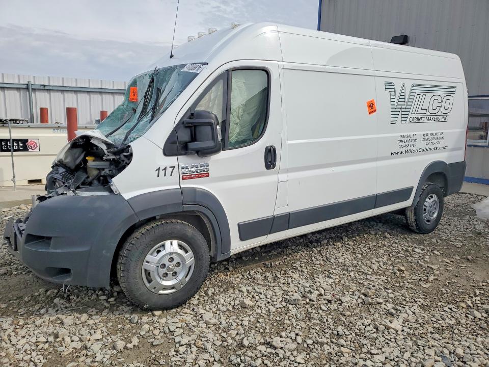 Продажа на аукционе авто 2018 Ram Promaster 2500, vin: 3C6TRVDG9JE131953, номер лота: 54806676