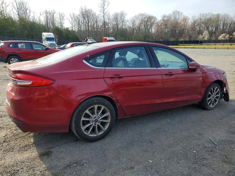 Продажа на аукционе авто 2017 Ford Fusion, vin: 3FA6P0H76HR198009, номер лота: 50014846