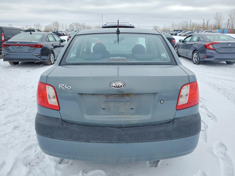 2008 Kia Rio მანქანა იყიდება აუქციონზე, vin: KNADE123686433473, აუქციონის ნომერი: 46815906