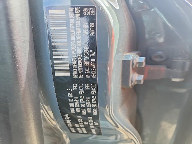 2016 Jeep Renegade მანქანა იყიდება აუქციონზე, vin: ZACCJBBT7GPD38819, აუქციონის ნომერი: 47815366