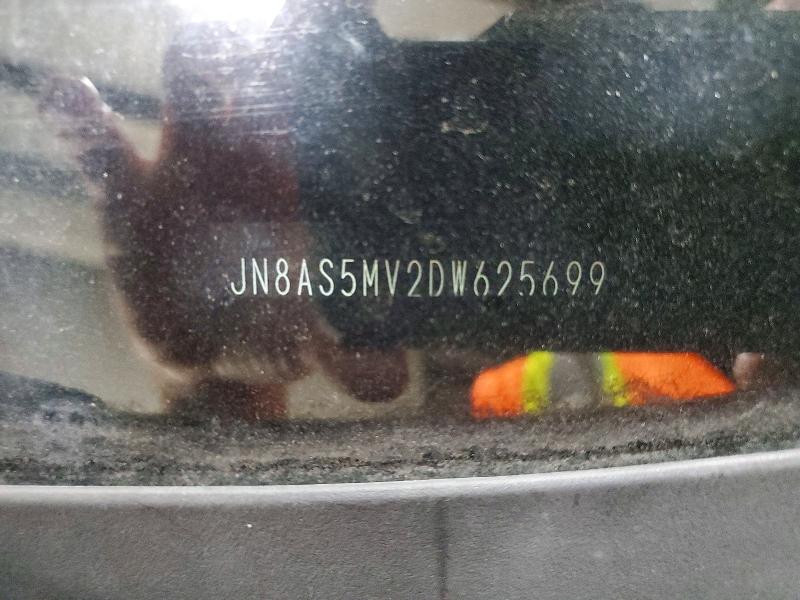 48230416 :رقم المزاد ، JN8AS5MV2DW625699 vin ، 2013 Nissan Rogue مزاد بيع