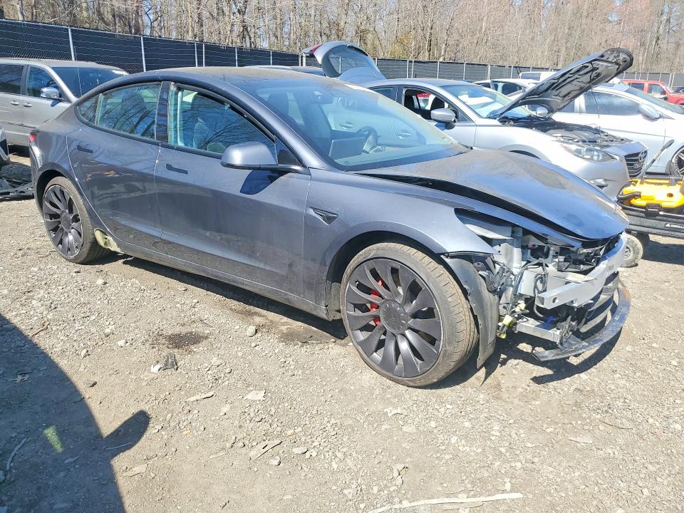 Продажа на аукционе авто 2023 Tesla Model 3, vin: 5YJ3E1ECXPF627663, номер лота: 41950496