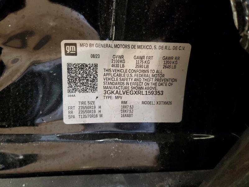 79424135 :رقم المزاد ، 3GKALVEGXRL159353 vin ، 2024 Gmc Terrain مزاد بيع