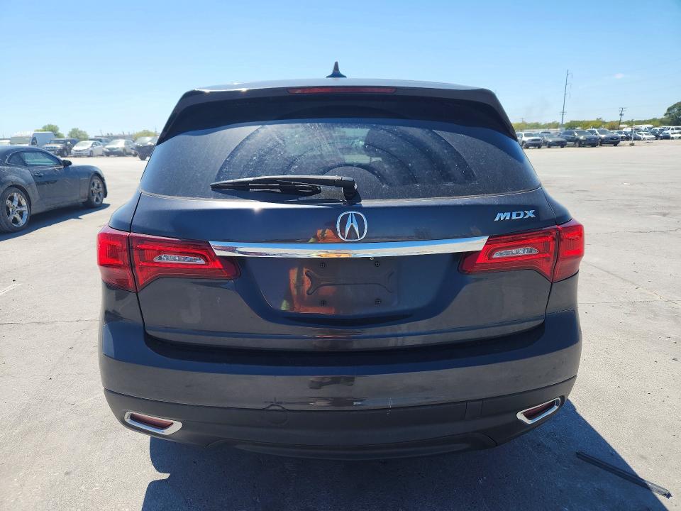 46914366 :رقم المزاد ، 5FRYD3H28GB017007 vin ، 2016 Acura Mdx مزاد بيع