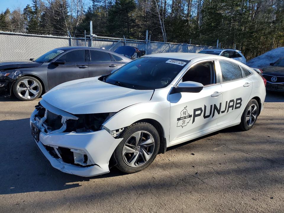 45931126 :رقم المزاد ، 2HGFC2F52KH042878 vin ، 2019 Honda Civic مزاد بيع