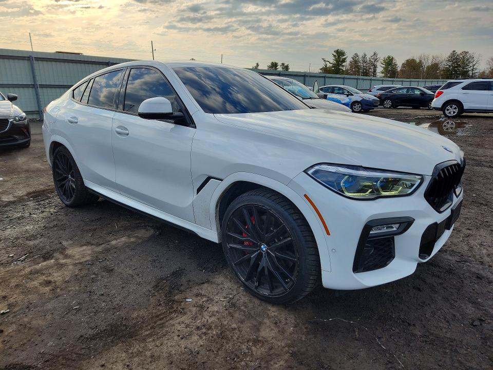 2021 Bmw X6 მანქანა იყიდება აუქციონზე, vin: 5UXCY8C01M9E79306, აუქციონის ნომერი: 47700636