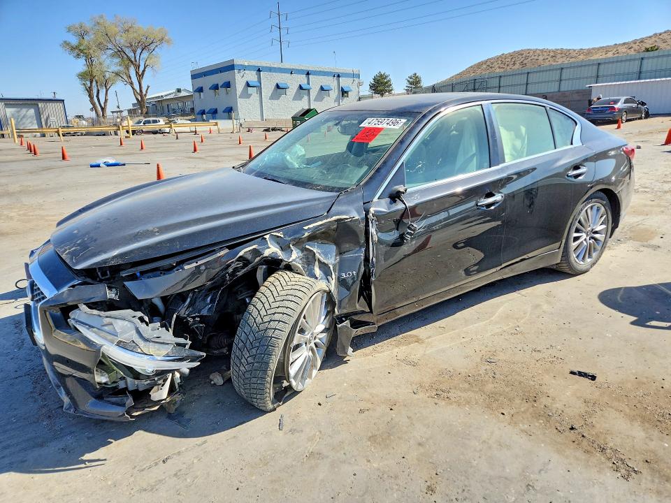 Aukcja sprzedaży 2018 Infiniti Q50, vin: JN1EV7AR9JM610134, numer aukcji: 47597496