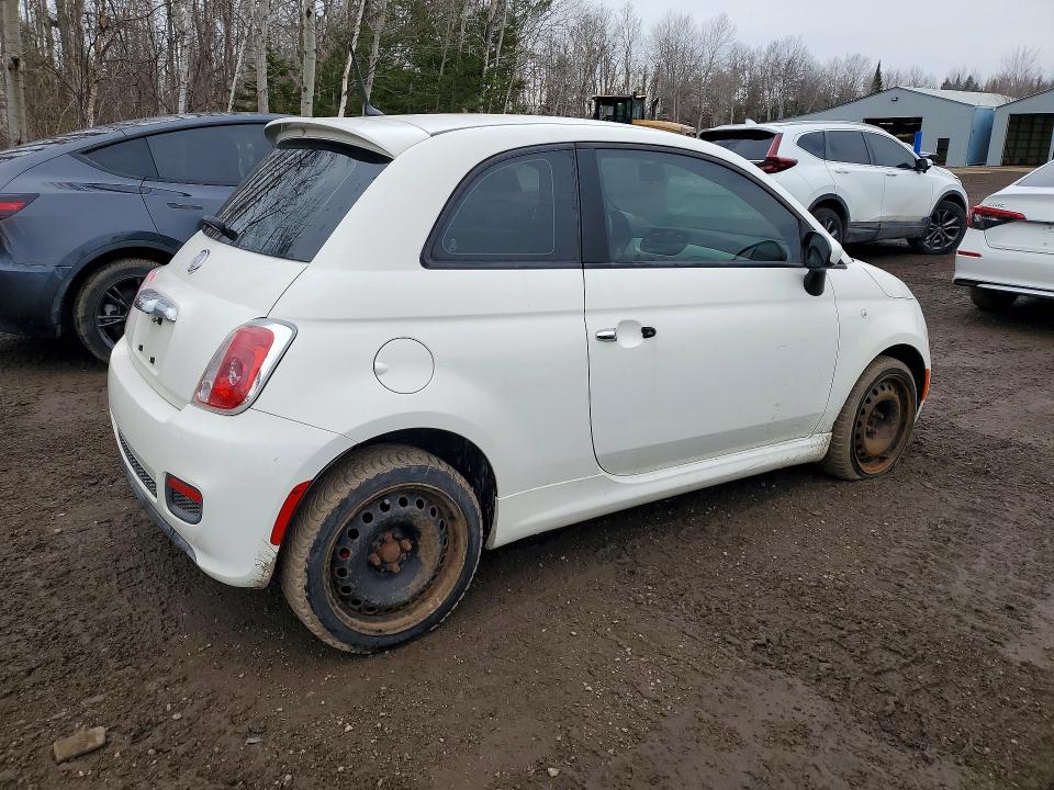 46632346 :رقم المزاد ، 3C3CFFBR4CT237614 vin ، 2012 Fiat 500 مزاد بيع