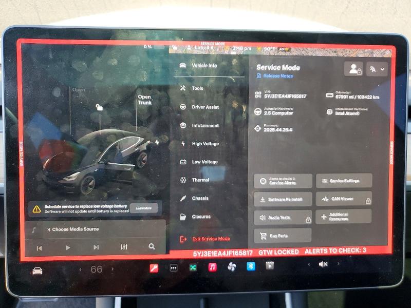 Продажа на аукционе авто 2018 Tesla Model 3, vin: 5YJ3E1EA4JF165817, номер лота: 45890386