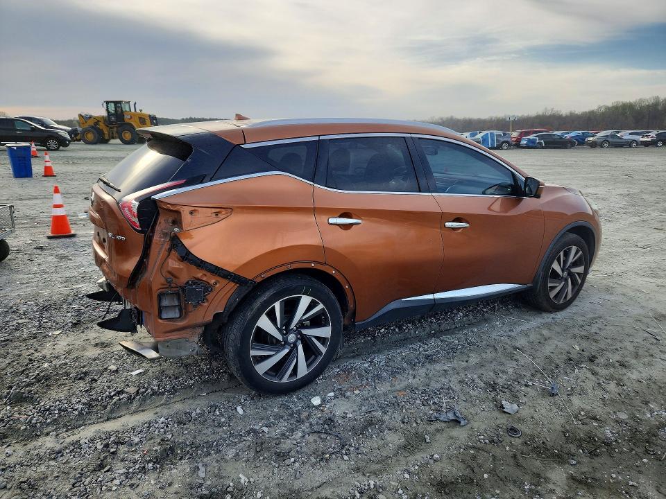 Aukcja sprzedaży 2015 Nissan Murano, vin: 5N1AZ2MH1FN237383, numer aukcji: 45495336