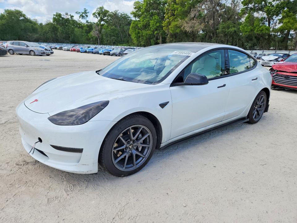 Продажа на аукционе авто 2022 Tesla Model 3, vin: 5YJ3E1EB9NF231244, номер лота: 47980406