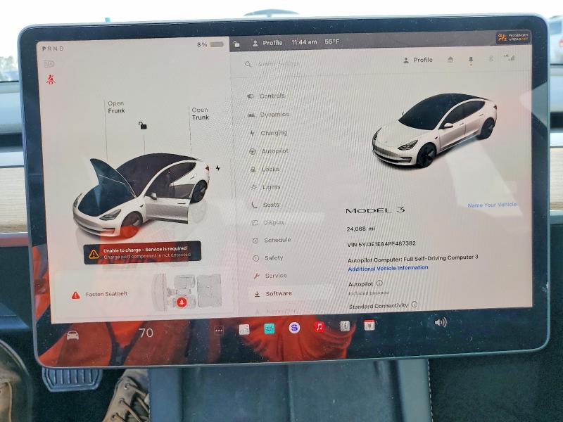 Продаж на аукціоні авто 2023 Tesla Model 3, vin: 5YJ3E1EA4PF487382, номер лоту: 79124715