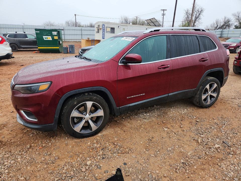 2019 Jeep Cherokee მანქანა იყიდება აუქციონზე, vin: 1C4PJLDB9KD381285, აუქციონის ნომერი: 79941475