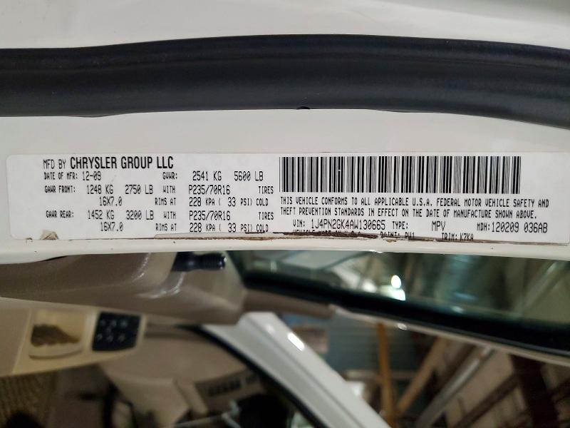 Продаж на аукціоні авто 2010 Jeep Liberty, vin: 1J4PN2GK4AW130665, номер лоту: 41972406