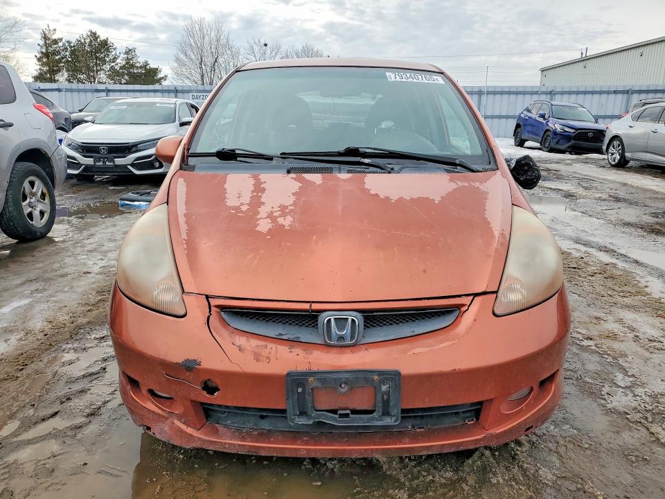 79340765 :رقم المزاد ، JHMGD38607S804311 vin ، 2007 Honda Fit مزاد بيع