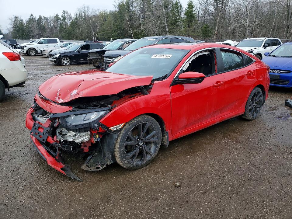 Aukcja sprzedaży 2020 Honda Civic, vin: 2HGFC2F87LH005630, numer aukcji: 47802756